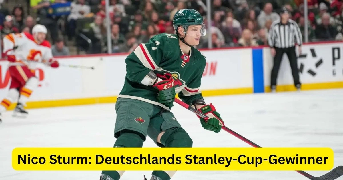 Nico Sturm: Deutschlands Stanley-Cup-Gewinner