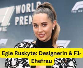 Egle Ruskyte: Designerin & F1-Ehefrau