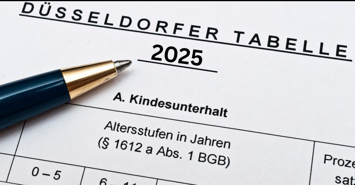Düsseldorfer Tabelle 2025: Alles Wichtige