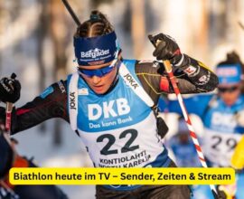 Biathlon heute im TV – Sender, Zeiten & Stream