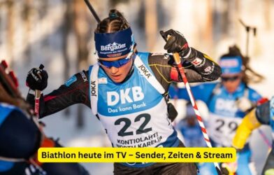 Biathlon heute im TV – Sender, Zeiten & Stream