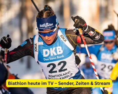 Biathlon heute im TV – Sender, Zeiten & Stream