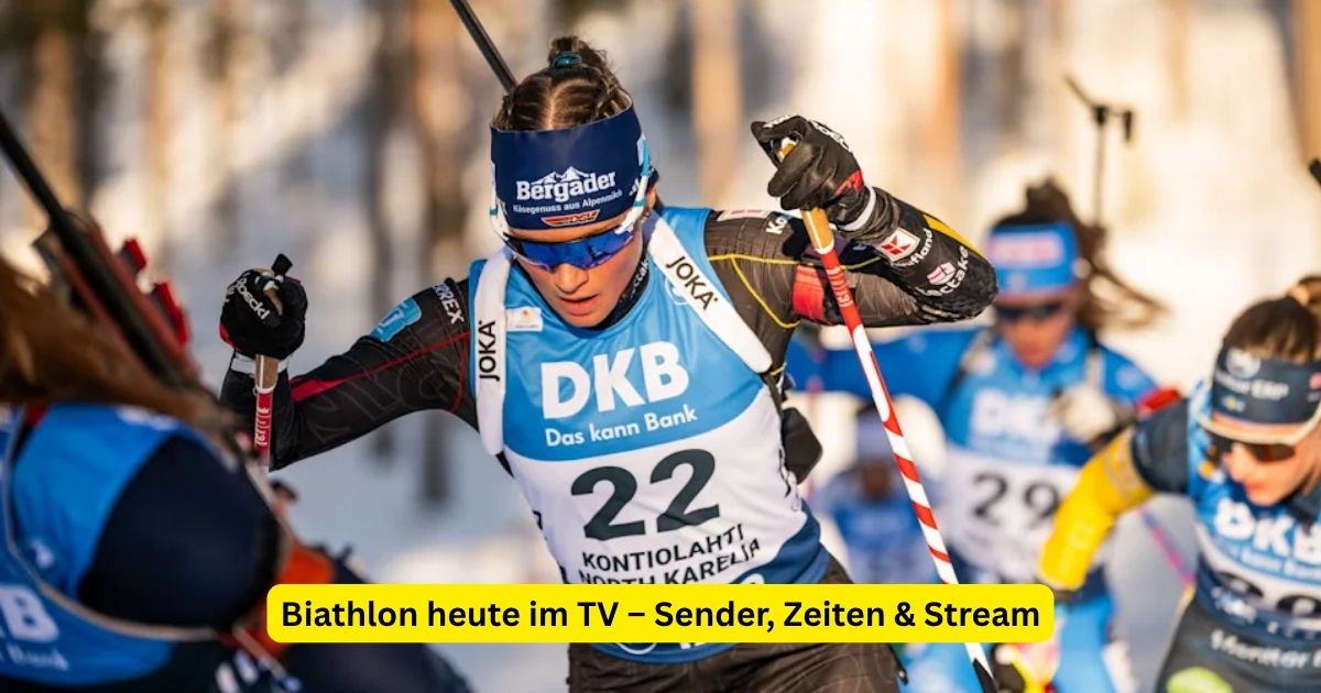 Biathlon heute im TV – Sender, Zeiten & Stream