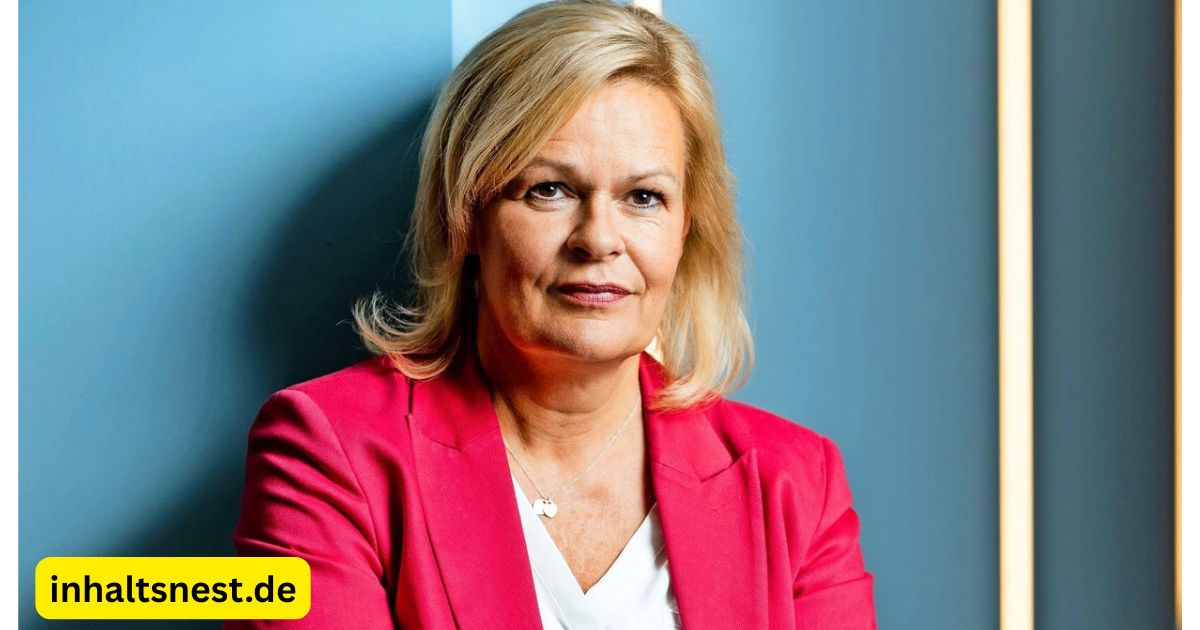 Nancy Faeser amerikanische Wurzeln